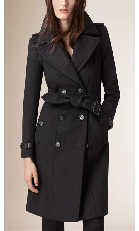 burberry black trench hood|burberry camden cashmere trench coat.